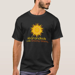 Camiseta Mis Nietos Me Llaman Abuela Abuela