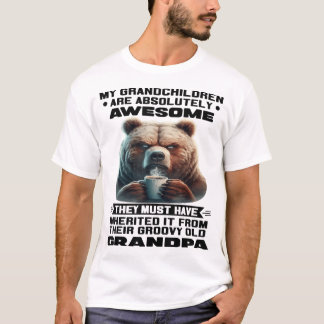 Camiseta Mis nietos son absolutamente increíbles