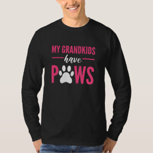 Camiseta Mis nietos tienen abuelos para perros