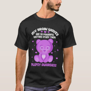 Camiseta Mis Olas Cerebrales Son Médicas Tan Poderosos Que