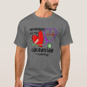 Camiseta Mis pacientes son mi tarjeta de cardiología diver