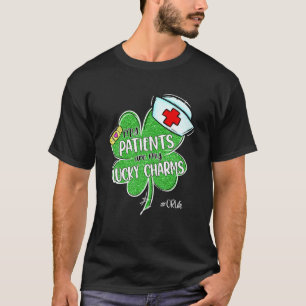 Camiseta Mis Pacientes Son Mis Encantos De Suerte O La Vida