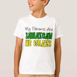 Camiseta Mis padres jamaicanos yo loco