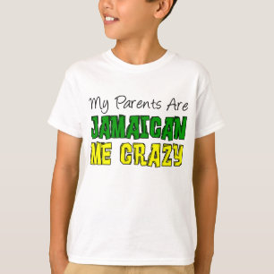 Camiseta Mis padres jamaicanos yo loco