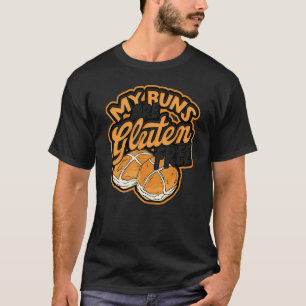 Camiseta Mis panecillos son Gluten Brown Bread Loaf sin glu