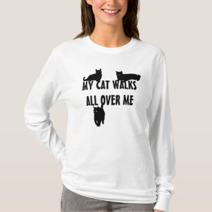 Camiseta Mis paseos de gato por todo mí