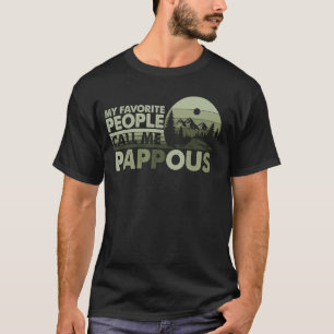 Camiseta Mis personas favoritas me llaman Pappous Forest Mo