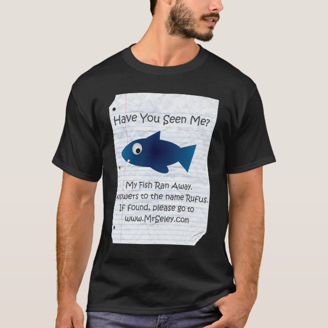 Camiseta Mis pescados corrieron lejos (Anverso)