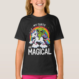 Camiseta Mis Petos Son Arcoíris Espacial De Unicornio Alien