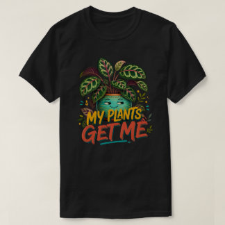 Camiseta Mis Plantas Me Hacen Ser Un Padre Botánico Colorid