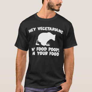 Camiseta Mis Poops De Comida En El Comedor De Carne De Oso 