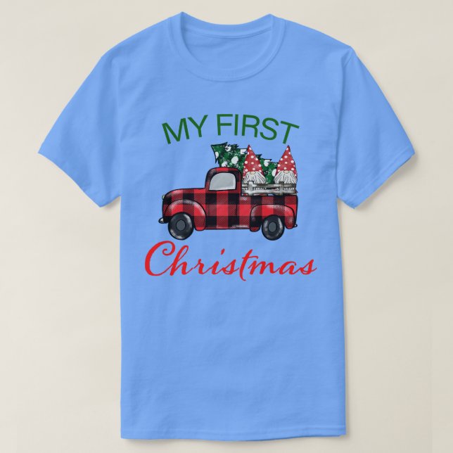 Camiseta mis primeras navidades 4 (Diseño del anverso)