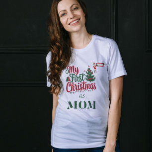 Camiseta Mis primeras navidades como Navidades de la famili
