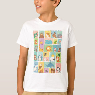 Camiseta Mis primeros animales ABC alfabetos