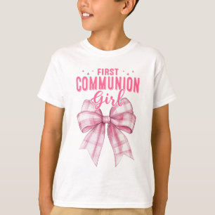 Camiseta Mis primeros Chicas de la comunidad: Coquette Rosa