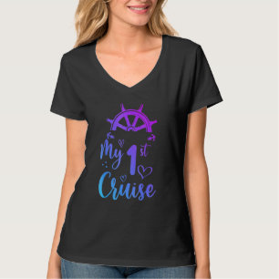 Camiseta Mis primeros cruceros Hombres Mujeres Chicas y Cru