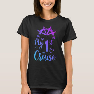 Camiseta Mis Primeros Cruceros Hombres Mujeres Chicas Y Cru