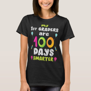 Camiseta Mis primeros graduados son 100 días más inteligent