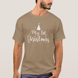 Camiseta Mis primeros Navidades aman a los Navidades gracio