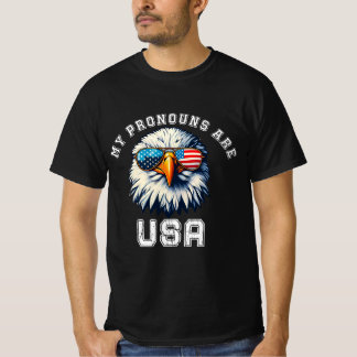 Camiseta Mis Pronombres Son USA