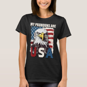 Camiseta Mis Pronósticos Son Águila Patriótica De La Bander