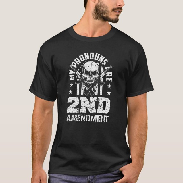 Camiseta Mis Pronósticos Son La Segunda Enmienda Pro Gun Pr (Anverso)