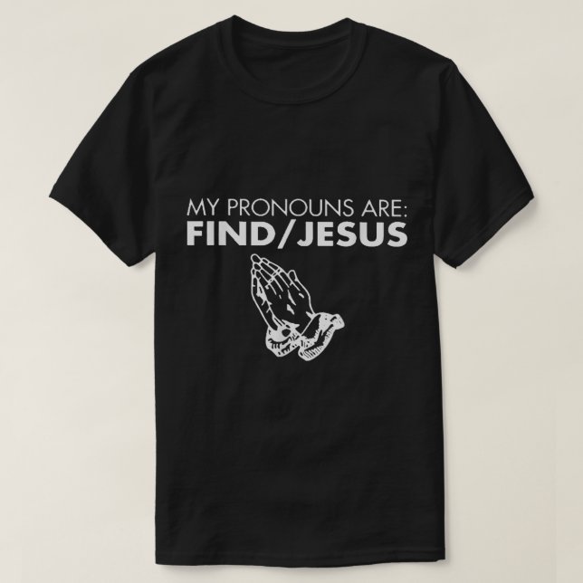Camiseta Mis Pronunciantes Se Encuentran Cristianos De La M (Diseño del anverso)
