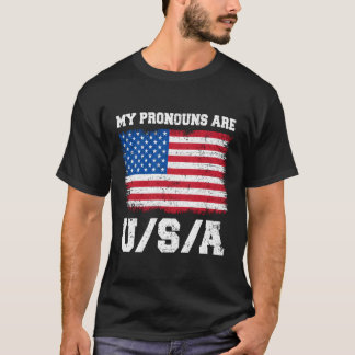 Camiseta Mis Pronunciantes Son Estadounidenses 4 De Julio D