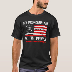 CAMISETA MIS PRONUNCIAS SOMOS EL PUEBLO ESTADOS UNIDOS DE D