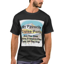 CAMISETA - Mis puertos de crucero favoritos