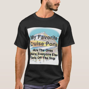 CAMISETA - Mis puertos de crucero favoritos