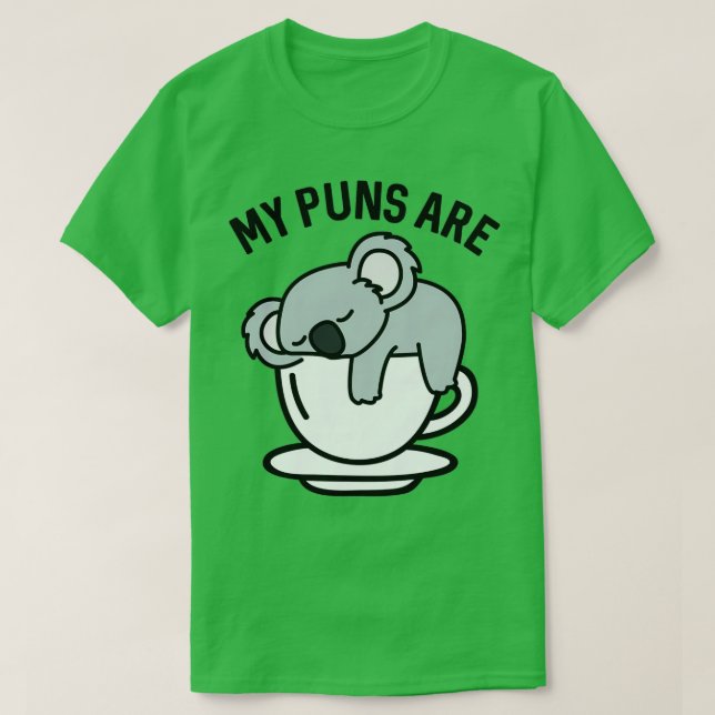 Camiseta Mis Puntas Son Koala Tea 2 (Diseño del anverso)