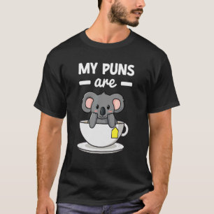 Camiseta Mis Puntuaciones Son Animales De Oso Koala Tea Pun