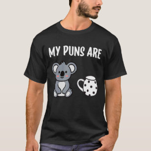 Camiseta Mis Puntuaciones Son Animales De Oso Koala Tea Pun