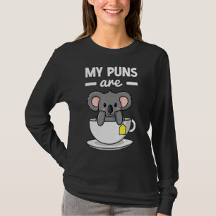 Camiseta Mis Puntuaciones Son Animales De Oso Koala Tea Pun