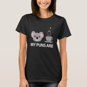 Camiseta Mis Puntuaciones son Koala Tea Pun Koala Animal 3