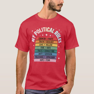 CAMISETA MIS REGLAS POLÍTICAS