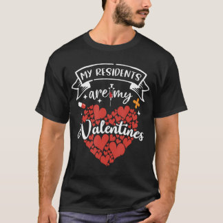 Camiseta Mis Residentes Son Mi Día de San Valentín - Médica