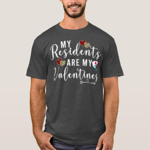 Camiseta Mis Residentes Son Mi Docto Día de San Valentín De