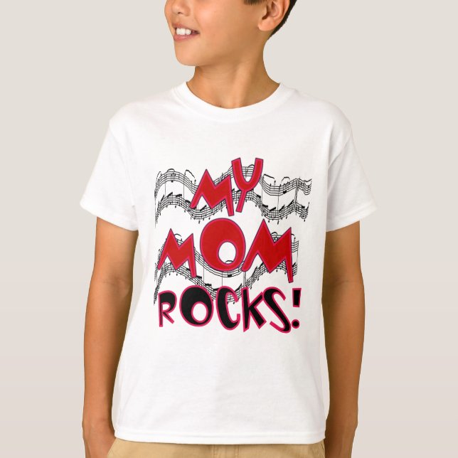 Camiseta Mis rocas de la mamá (Anverso)