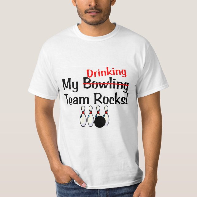 Camiseta Mis rocas del equipo de los bolos (consumición) (Anverso)