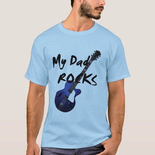 Camiseta Mis rocas del papá (Anverso)