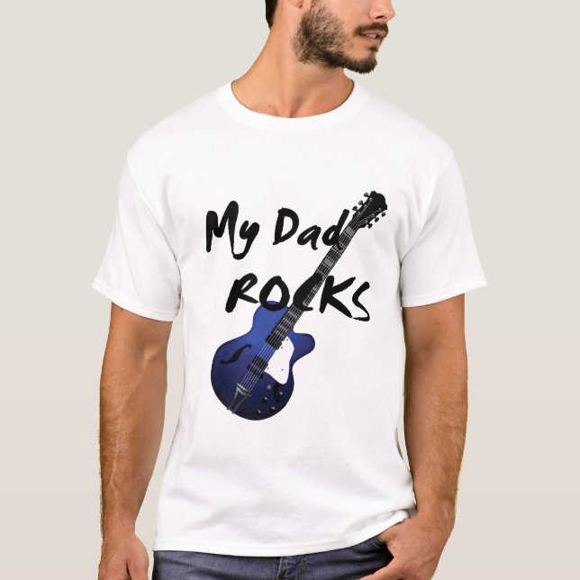 Camiseta Mis rocas del papá (Anverso)