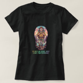 Camiseta Mis rodillas son historias geniales vintage pobre 