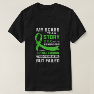 Camiseta Mis Scars Cuentan Una Historia De Conciencia De La