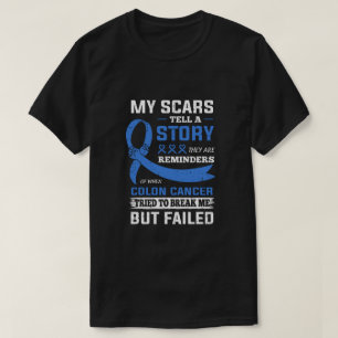 Camiseta Mis Scars Cuentan Una Historia De Conciencia Sobre