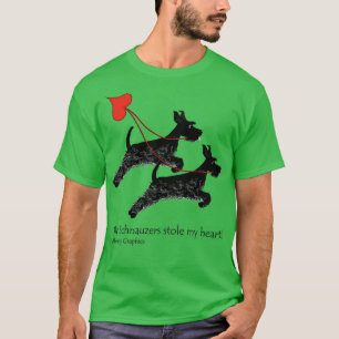 Camiseta Mis Schnauzers robaron mi corazón Classic TShirt
