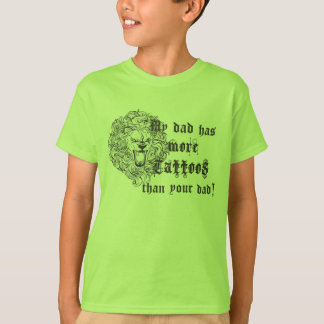 Camiseta Mis tatuajes de los papás