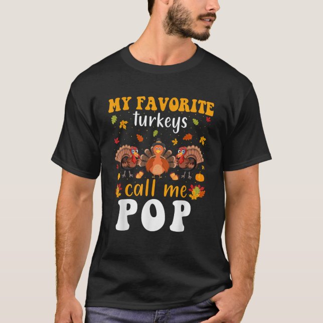 Camiseta Mis Turcos Favoritos Me Llaman Pjs Pop De Acción D (Anverso)