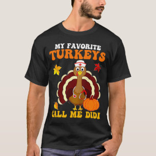Camiseta Mis Turquía favoritas me llaman Pump Didi de Acció